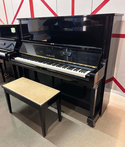 Yamaha 52" U3 Upright Piano | Polished Ebony | SN: H1446618