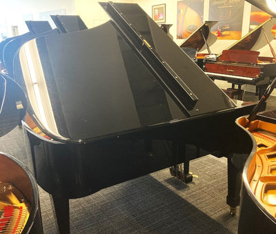 Boston 6'4" GP193 Grand Piano | Polished Ebony | SN 150356 | Used