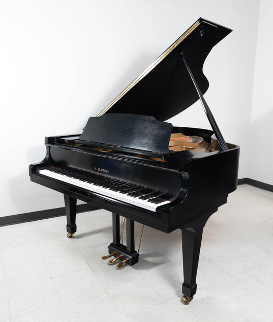 1992 Kawai GS-40 6'1" Grand Piano - Polished Ebony | Used