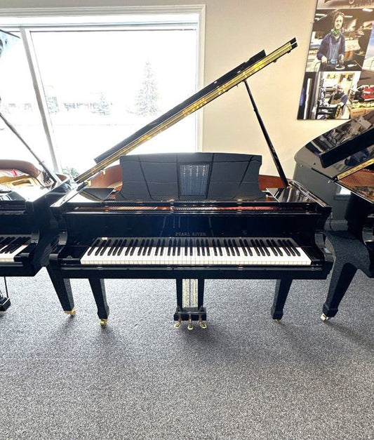 Pearl River GP-150 Player Grand Piano | Polished Ebony | Used