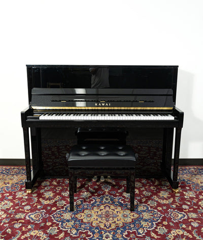 Kawai K-300 Upright Piano | Ebony Polish | 48” | New