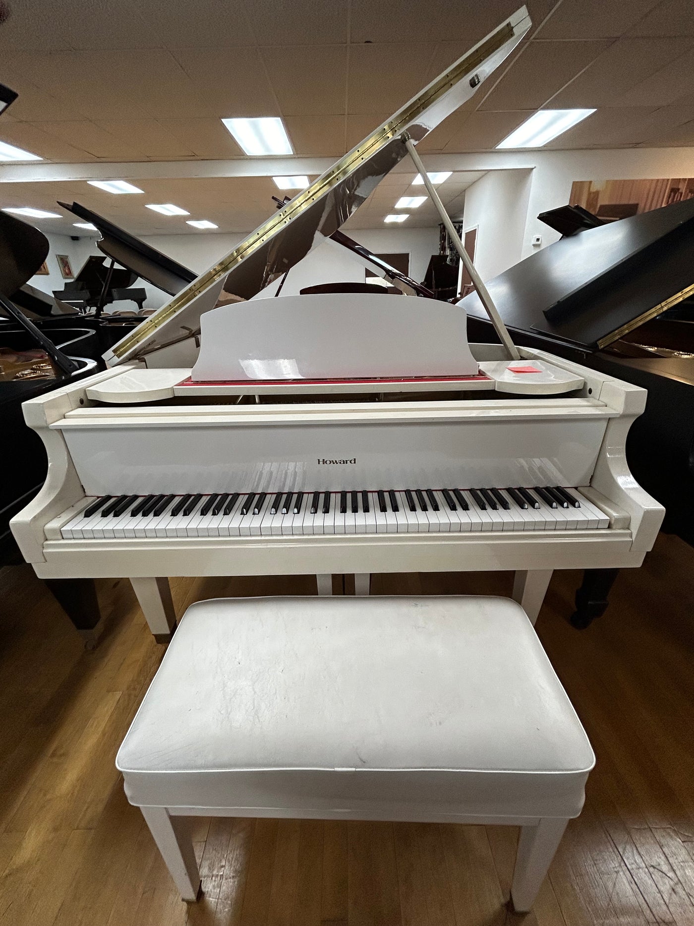 Howard C171 Grand Piano | Polished White | SN: 42792