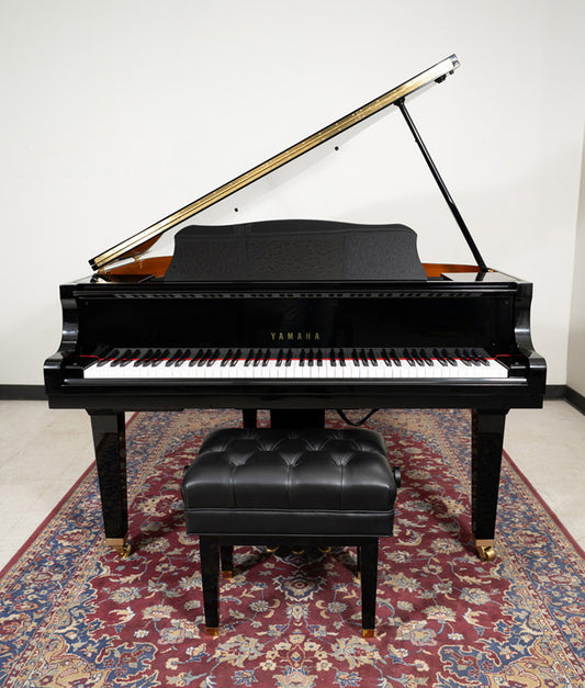 Yamaha 5' DGB1K Disklavier™ Enspire ST Grand Piano | Polished Ebony | SN: J3678433 | Used