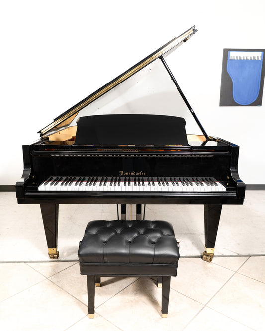 Bosendorfer 200 Classic Grand Piano | Polished Ebony | 1993 | 6'7" | Serial No. 42823 | Used