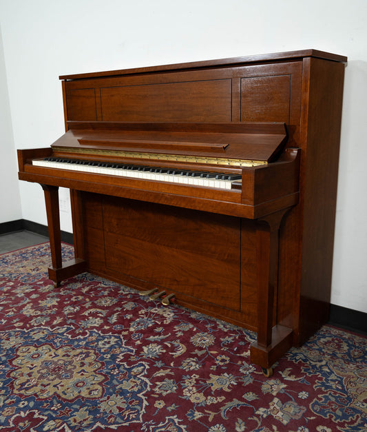 Steinway 1045 Upright Piano | Satin Mahogany | SN: 474740 | Used