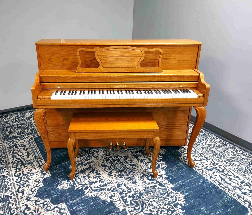 Kawai 44.5" Upright Piano | 508 | Satin Oak | SN: 112719 | Used