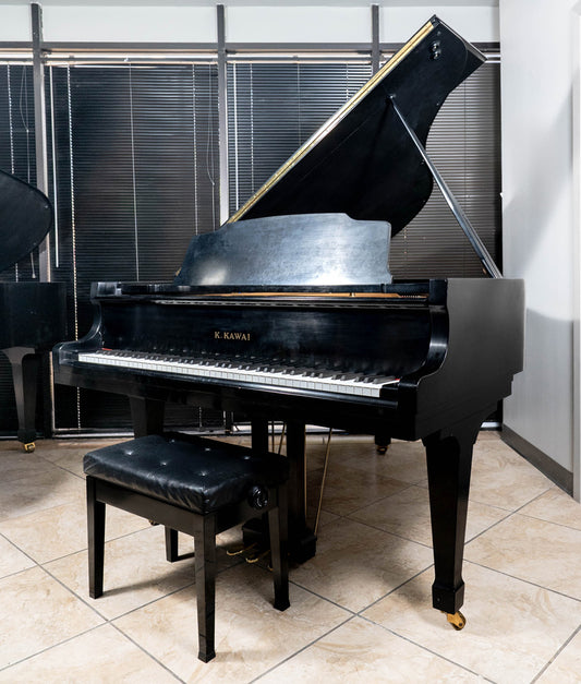 1992 Kawai GS40 6'1" Grand Piano | Satin Ebony | Used