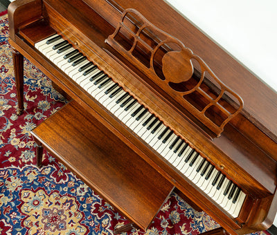 Primrose Sohmer Console Upright Piano | Satin Mahogany | SN: 729P | Used