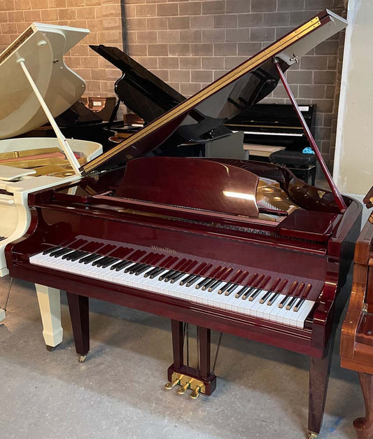 Wurlitzer 4'8" C143 Grand Piano | Polished Mahogany | SN: 63213 | Used