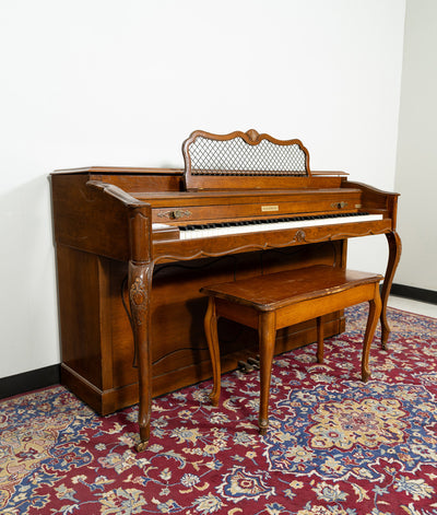 Baldwin Upright Piano | Satin Walnut | SN: 969624 | Used