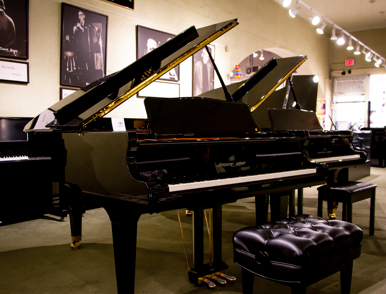 Shigeru Kawai SK-3 Conservatory Grand | Polished Ebony | 6'2" | New