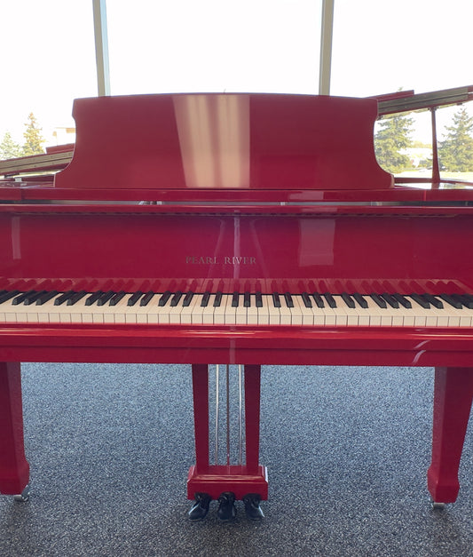 2023 Pearl River GP160 Classic Grand Piano | Red Polish | 5'3" | Serial No. 2709839 | Used
