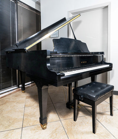 1992 Kawai GS40 6'1" Grand Piano | Satin Ebony | Used
