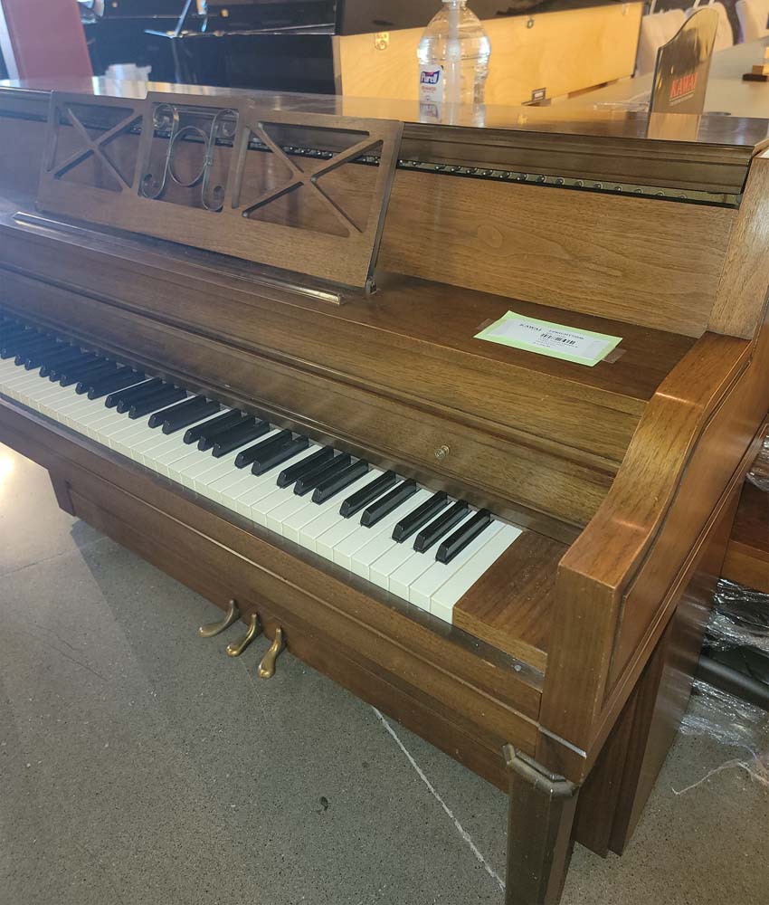 1968 Cable Nelson Upright Piano | Oak Satin | SN: 373530