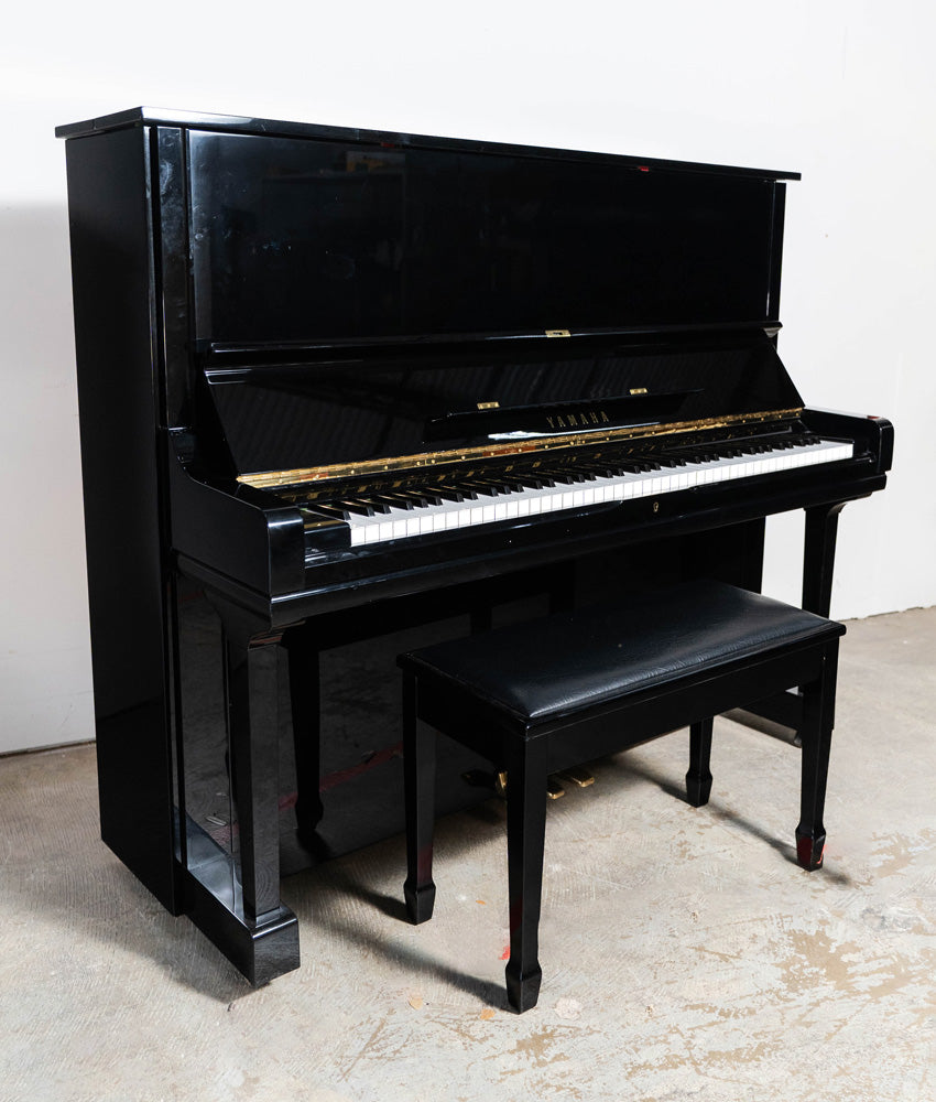 2013 Yamaha U3H 52" Upright Piano | Polished Ebony | SN:H2782324 | Used