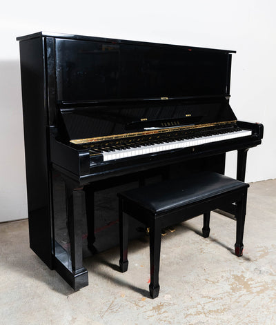 2013 Yamaha U3H 52" Upright Piano | Polished Ebony | SN:H2782324 | Used