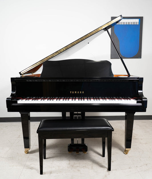 Yamaha GB1KPE Grand Piano | Polished Ebony | 2018 | Used