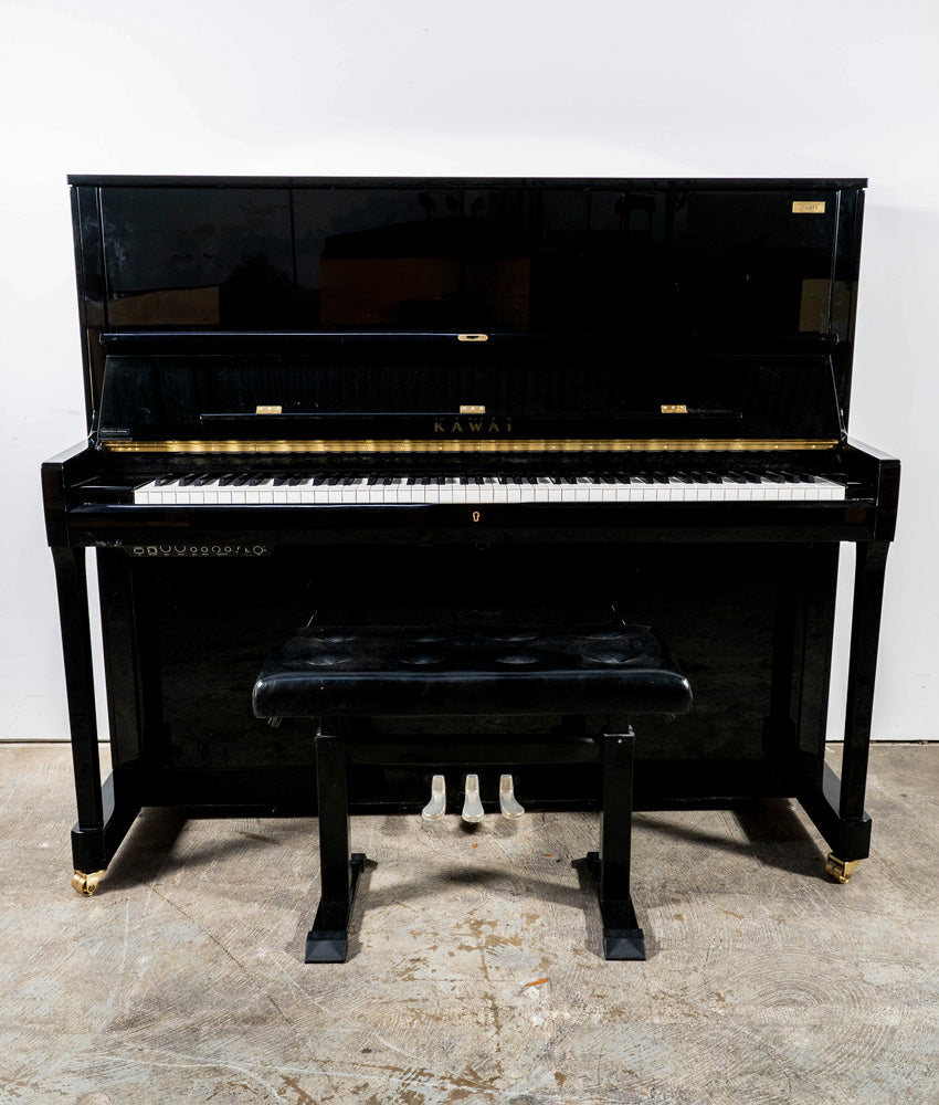 2022 Kawai K500 ATX4 EP Anytime 51" Upright Piano - Polished Ebony | Used