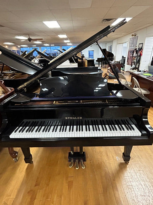 Stegler G-1A Grand Piano | Polished Ebony | SN: 820793