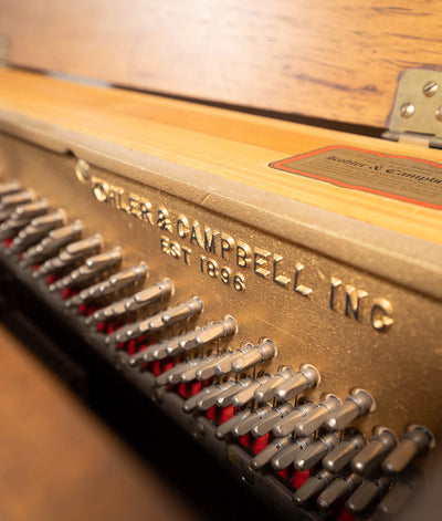 1970 Kohler & Campbell Upright Piano | Oak | Console | Serial No. 636301 | Used