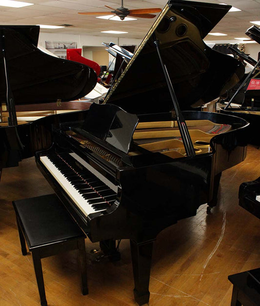 Yamaha 6'1" C3 Grand Piano | Polished Ebony | SN: 1443162 | Used