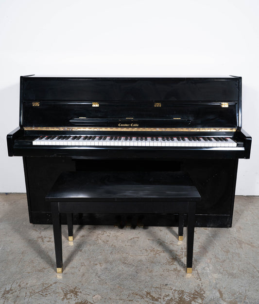 Conover Cable Upright Piano in Polished Ebony | Used