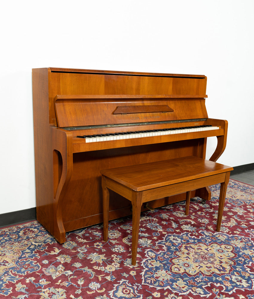 Zimmerman 43? GZS Upright Piano| Oak | SN: 175588 | Used