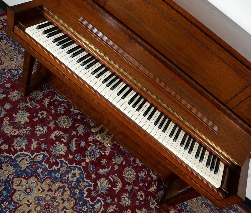 Steinway 1045 Upright Piano | Satin Mahogany | SN: 474740 | Used