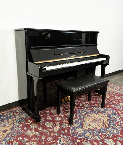 Boston Nordiska 118CG Upright Piano | Polished Ebony | SN: 05891 | Used