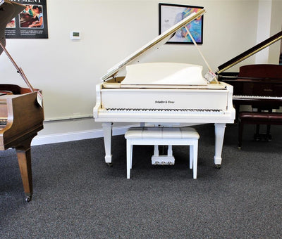 Schafer & Sons 5'10" SS-510 Grand Piano | Polished Ivory | SN: G025553 | Used