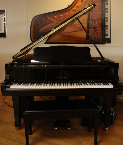 Yamaha G2 Disklavier Grand Piano | Polished Ebony | SN: 5130335 | Used