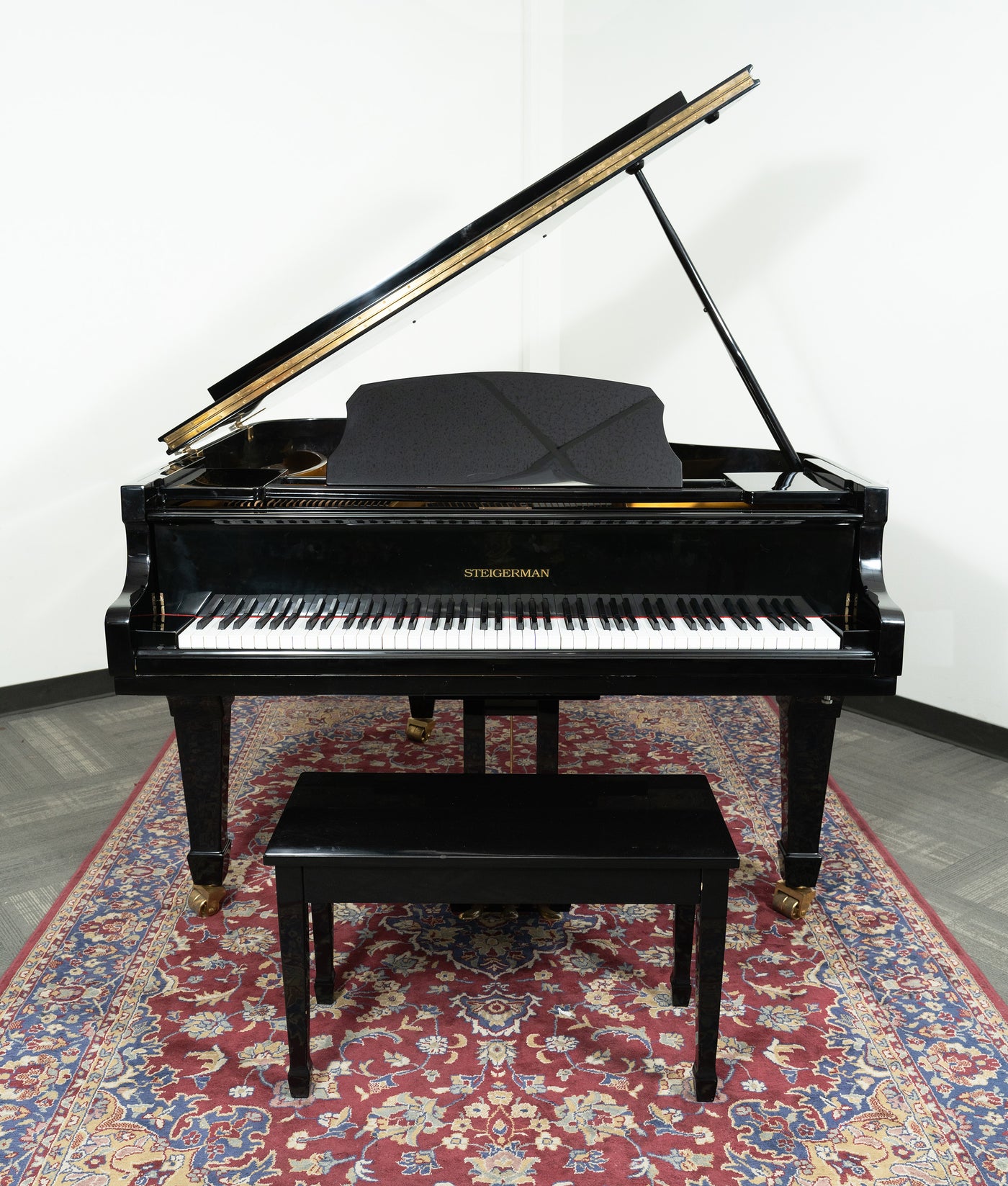 Steigerman F158 Grand Piano | Polished Ebony | SN: NO17 | Used