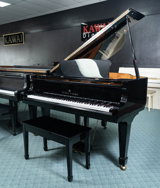 1999 Young Chang TG150 4'11" Grand Piano | Polished Ebony | Used