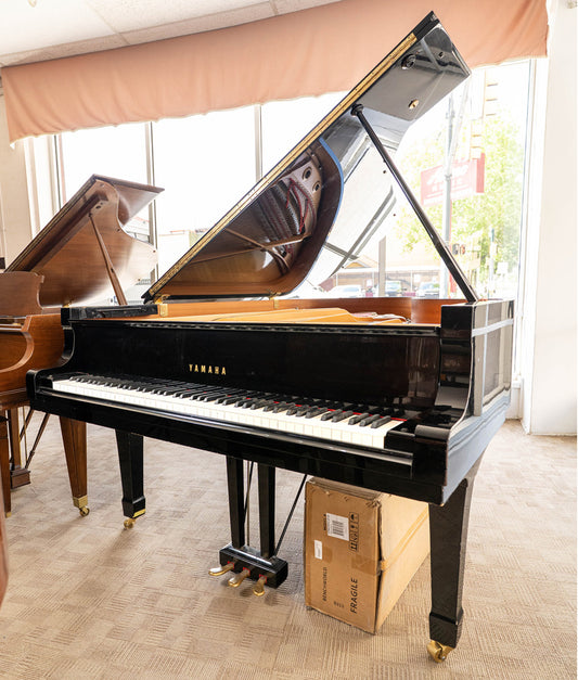 2001 Yamaha 7' Conservatory Collection Grand Piano | Polished Ebony | Used