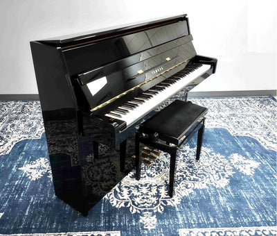 Yamaha 43" Upright Piano | C109 | Polished Ebony | SN:J22107980