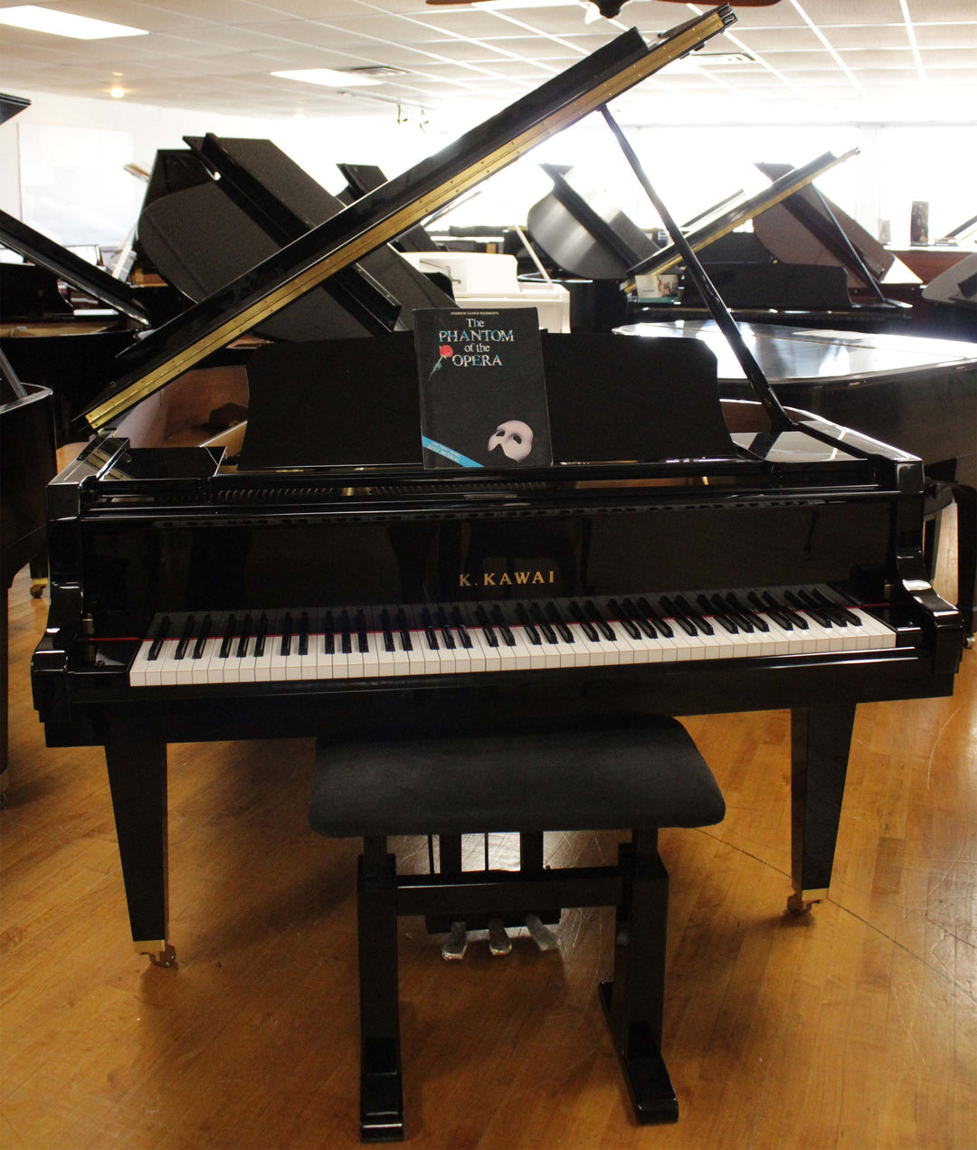 Kawai GL40 Grand Piano | Polished Ebony | Used – Alamo Piano Galleries