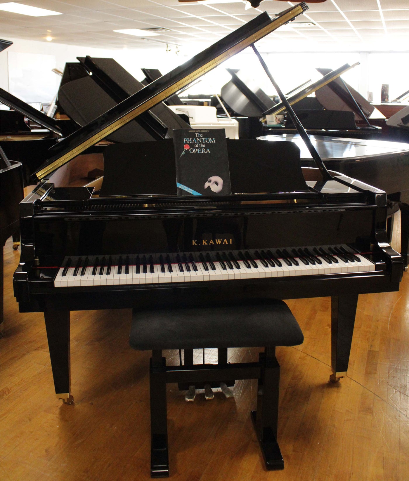 Kawai GL40 Grand Piano | Polished Ebony | SN: 2715748 | Used