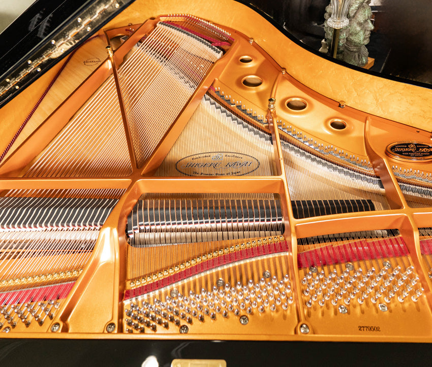 2023 Shigeru Kawai SK2 Grand Piano w/ QRS Player System | Polished Ebony | Used