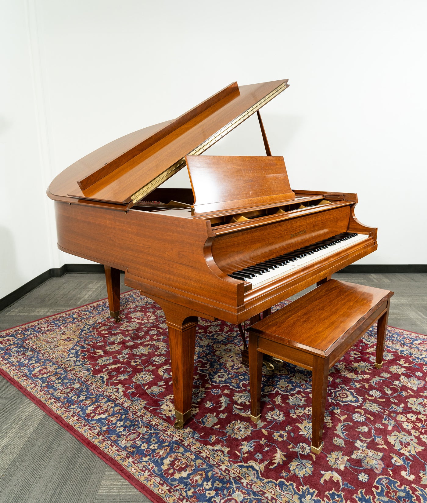 Baldwin 5'2" Model M Grand Piano | Satin Walnut | SN: 159598 | Used