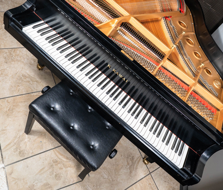 1992 Kawai GS40 6'1" Grand Piano | Satin Ebony | Used