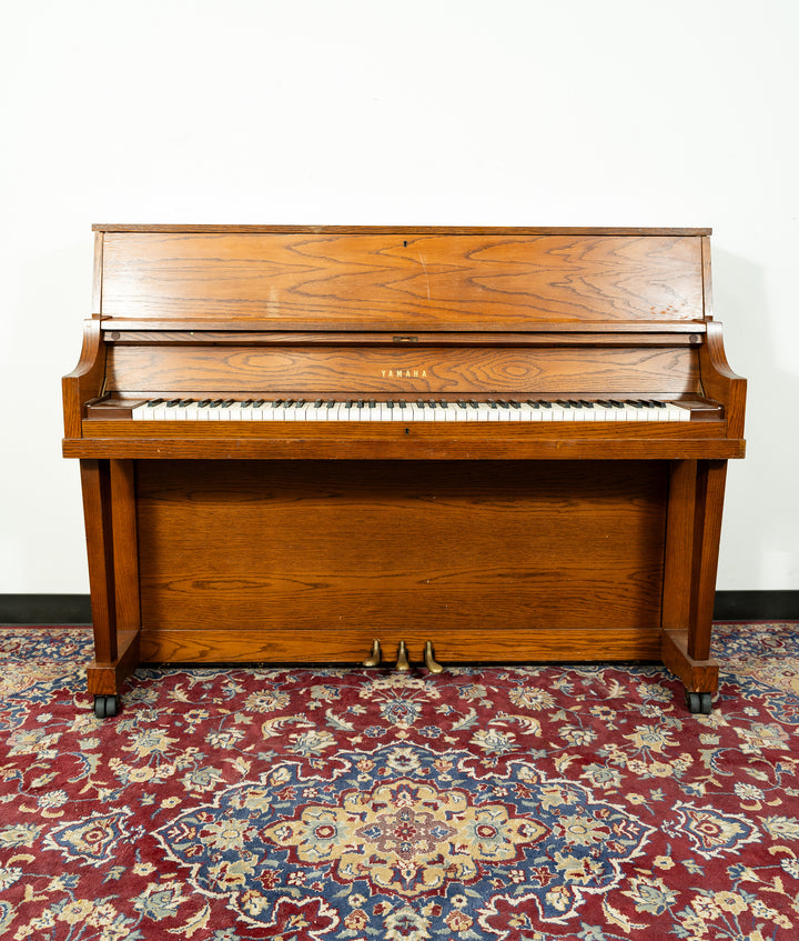 Yamaha P202 Upright Piano | Satin Oak | Used – Alamo Piano Galleries