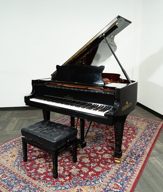 Brodmann 6' 2" PE-187 Grand Piano | Polished Ebony | SN: 0001725 | Used