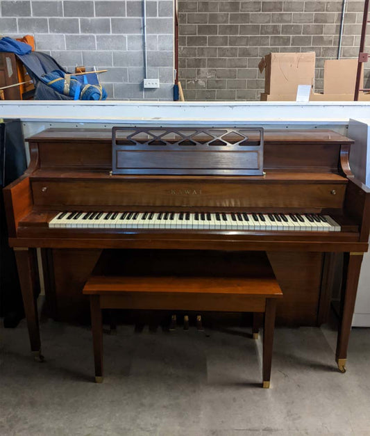 1967 Kawai 41" Console Piano | Satin Walnut | SN: 281540 | Used