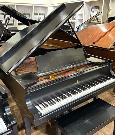 1915 Steinway 5'7" Model M Grand Piano | Satin Ebony | SN: 170414 | Used