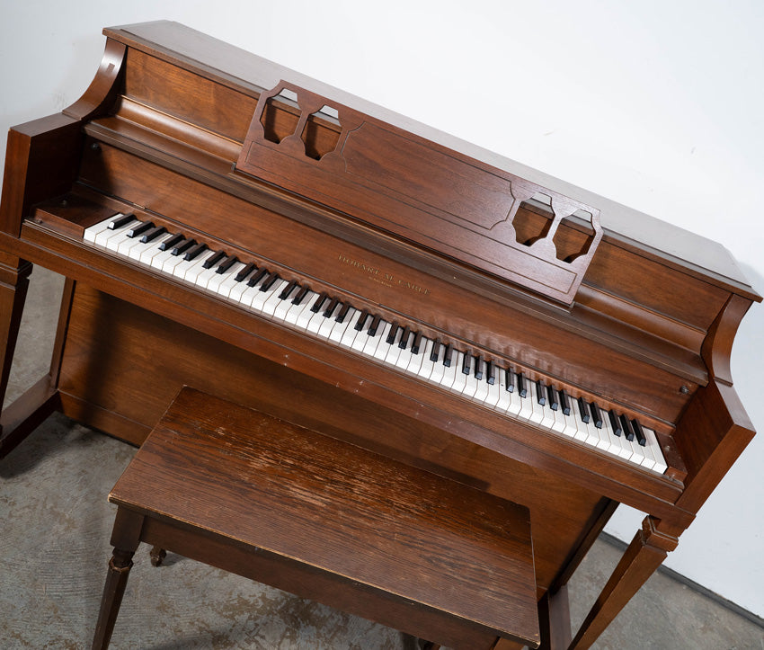 Hobart M. Cable Upright Piano | Satin Mahogany | Used – Alamo