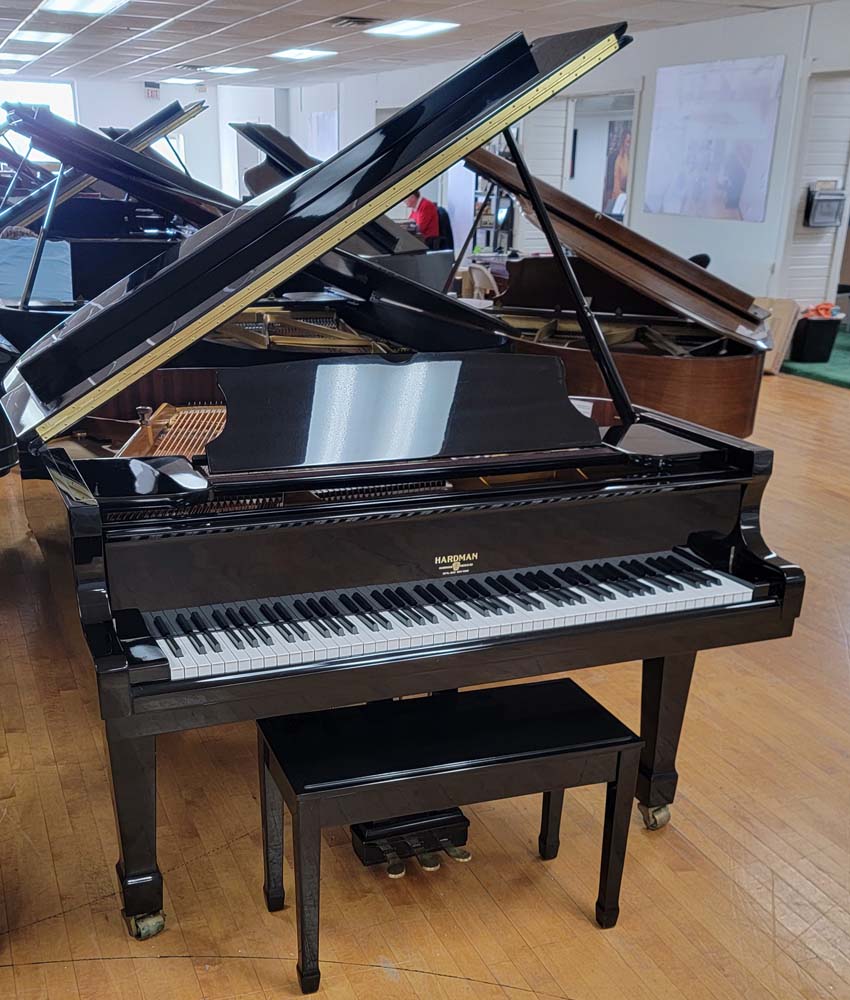 Hardman Grand Piano | Polished Ebony | SN: 581051140 | Used