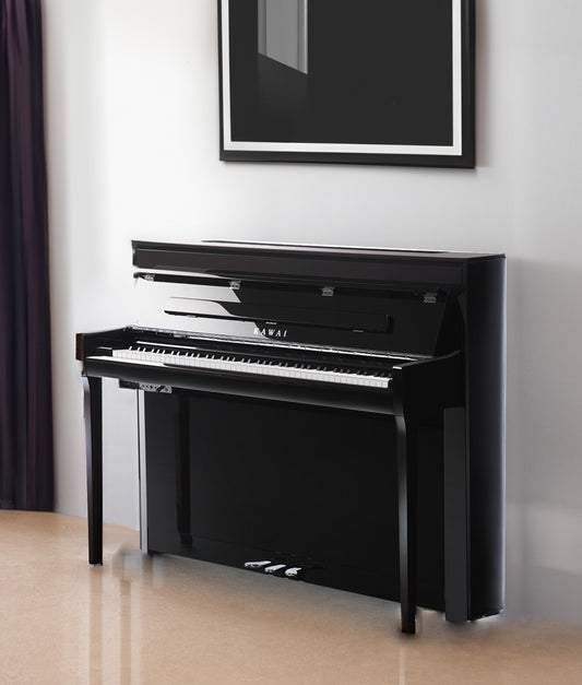 Kawai NV5S Hybrid Digital Piano | Polished Ebony | New