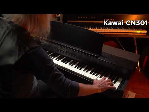 Kawai CN301 Digital Piano - Satin Black | New
