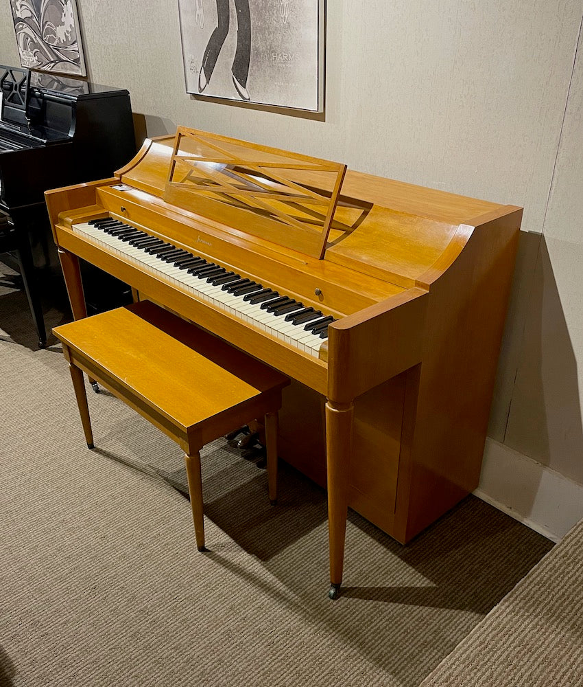 Acrosonic by Baldwin Spinet Piano | Polished Oak