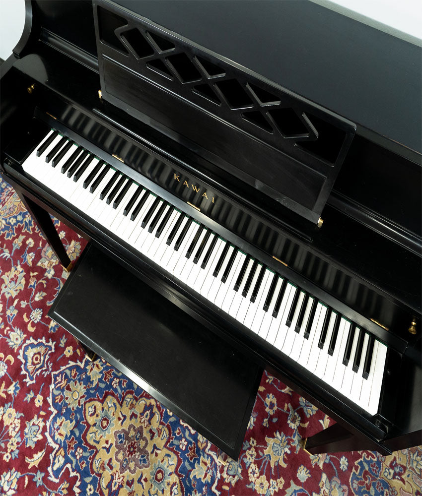 Kawai Classic Upright Piano | Satin Ebony| SN: K528980 | Used